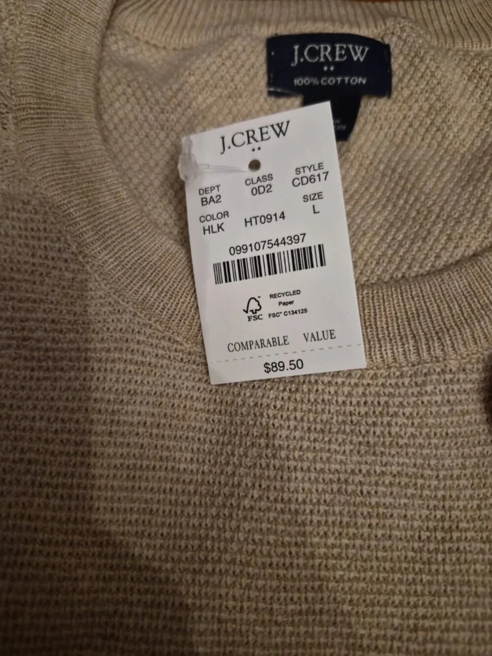 J. Crew lot crew